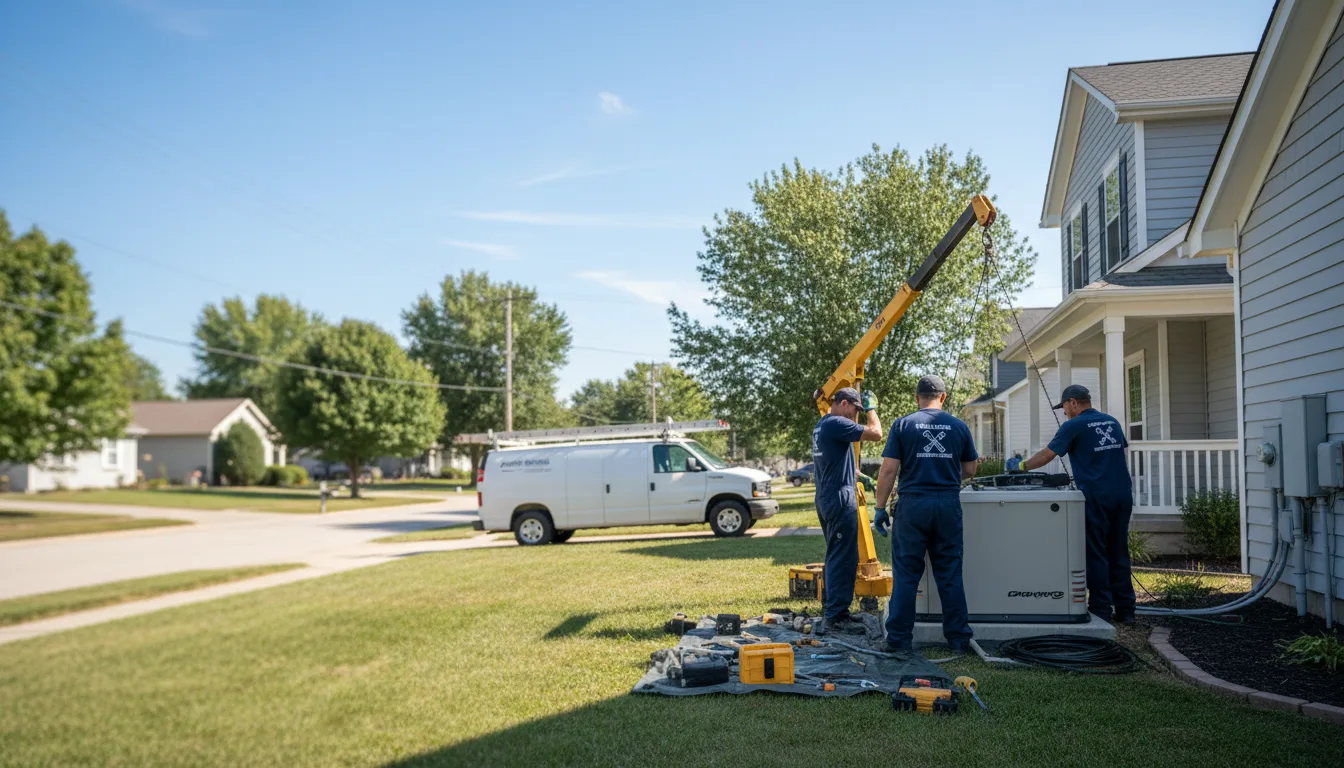 Generator Installation in Tinley Park, IL near me